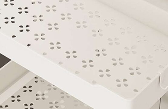Multifunctional Storage Rack With 3-4 Tiers Trolley - Image 4
