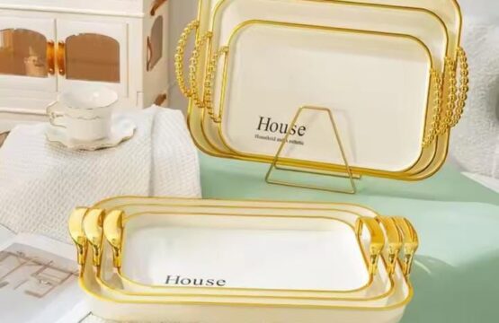 Rectangle Trays Set of 3