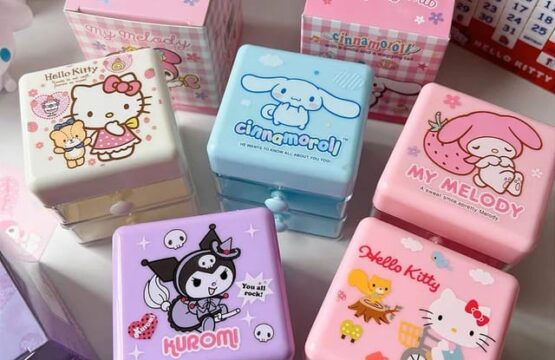 Hello Kitty Cartoon Printing Double-Layer Storage Box - Image 6