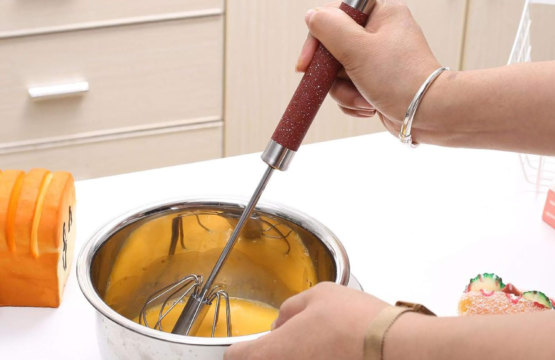 Press Type Stainless Steel Egg Whisks - Image 4