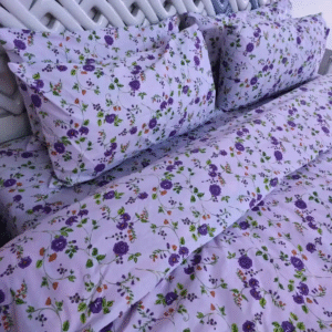 Purple petals Quilt Cover Set
