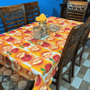 Red Orchard Table Cover