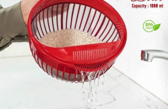 Multi-Purpose Mixing Bowl with Lid – Non-Slip 1800ml Food-Safe Plastic Bowl - Image 4