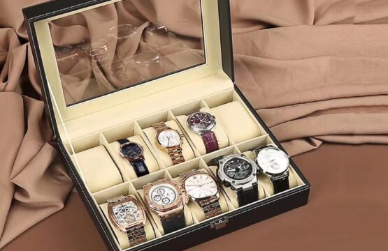 12 Slots Watch Jewelry Display Case