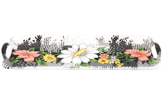Urban Trends Crystal Smart Tray