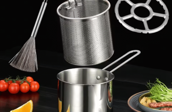 304 Stainless Steel Oil Fryer with Filter Screen - Image 7