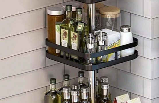 360-degree rotating spice storage rack - Image 6
