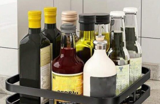 360-degree rotating spice storage rack - Image 7