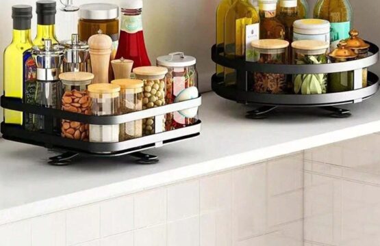 360-degree rotating spice storage rack - Image 2