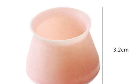 4 Pcs Silicone Chair Leg Covers