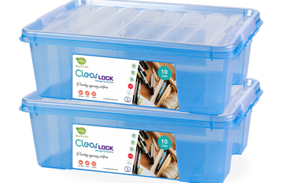Clear Lock Storage Box - 5L, 7L, 10L | Multipurpose BPA-Free Container | Stackable & Food-Grade Storage Solution for Kitchen, Office, and More - Image 6