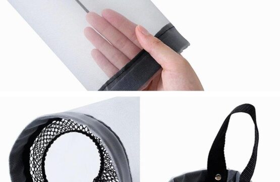 Grocery Storage Bag Dispenser Hanging Polyester Bag Organizer for Plastic Bags - Image 4