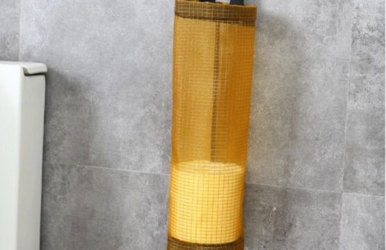 Grocery Storage Bag Dispenser Hanging Polyester Bag Organizer for Plastic Bags - Image 7
