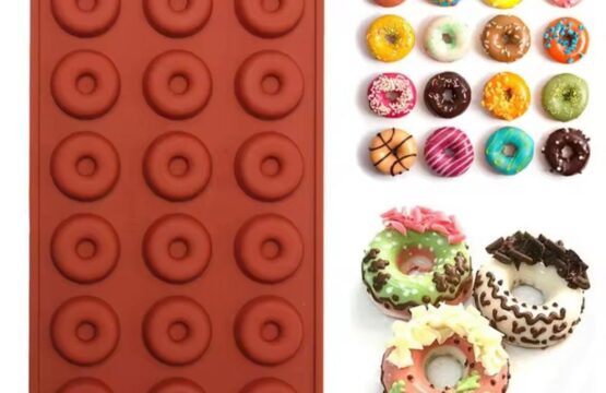 18 Cavity Silicone Donut Maker Mold