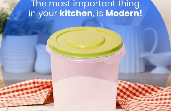 Modern's Kitchen Queen Canister Jar Set | Storage Containers in 8L, 10L, and 16L Capacities - Image 3