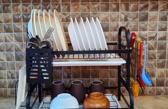 Multi Tiered Dish Rack Organizer – Stainless Steel Rack for Kitchen Storage - Image 2