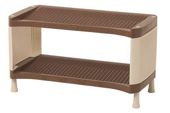 Plastic Shoe Rack Premium Quality - Knit and Knot Shoe Stand Kiwi - Image 2