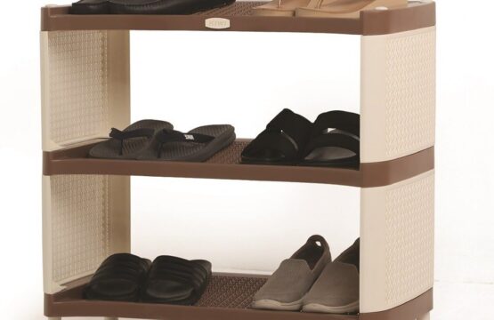 Plastic Shoe Rack Premium Quality - Knit and Knot Shoe Stand Kiwi