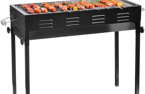 Portable Japanese Barbecue Grill – Stainless Steel, Compact & Adjustable