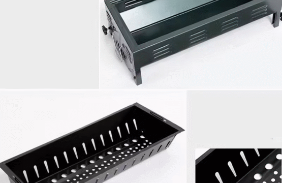 Portable Japanese Barbecue Grill – Stainless Steel, Compact & Adjustable