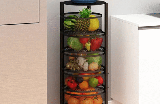 Premium Round Metal Trolley - Image 3