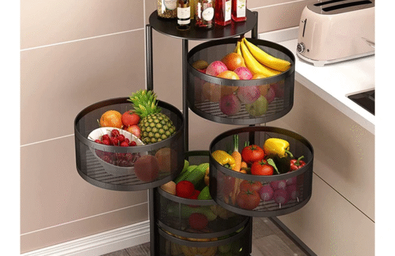 Premium Round Metal Trolley - Image 7