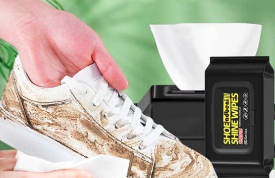 Shoe Cleaning Wipes – 80PCS Portable Multi-Surface Cleaner
