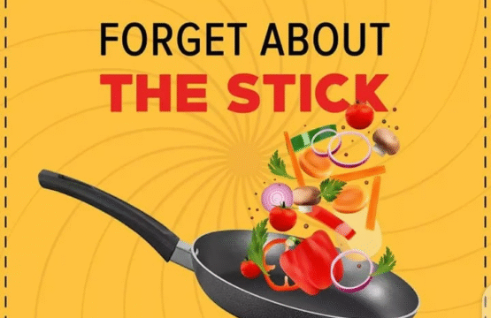 Sonex Non Stick Frypan Available in 20cm 22cm and 24cm with Even Heat Distribution