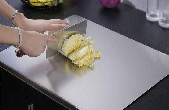Stainless Steel Cutting Board – Large (50x40cm)