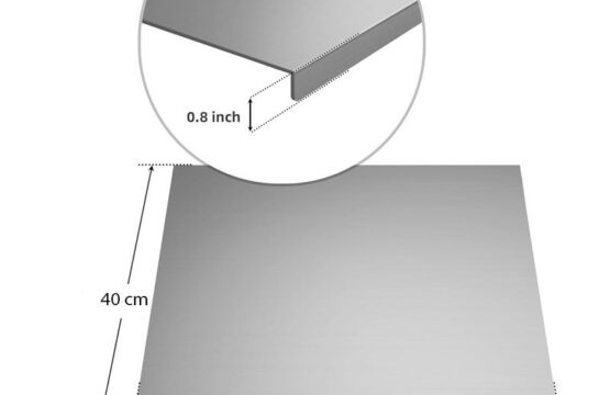 Stainless Steel Cutting Board – Large (50x40cm)