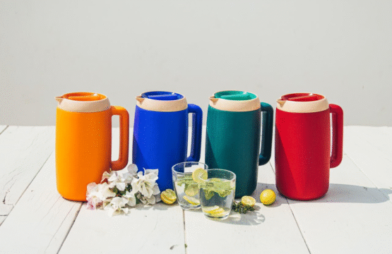 Super Cool Jug 1.7Ltr or 2Ltr - BPA Free, Tight Seal Lid, Long Handle, Keeps Water Cold for Hours