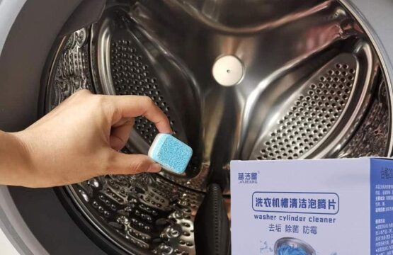 Washing Machine Cleaning Tablets 12 Pcs for Deep Drum Cleaning