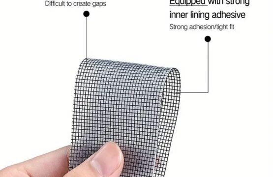 Window Screen Net Repair Tape Self Adhesive Fiberglass Mesh Roll 200 x 5cm - Image 5