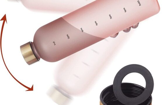 1L Water Bottle with Time Marker - Image 5