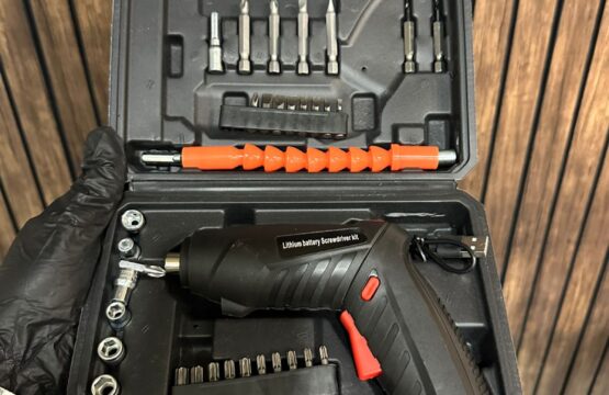 Electric Screwdriver Kit with 30 Short Heads, 8 Handles
