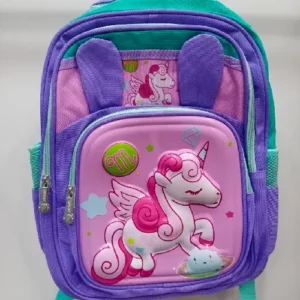 Unicorn Purple School Bag For Girls
