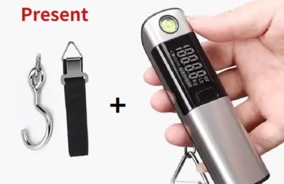 Digital Luggage Scale with LED & Tape Measure