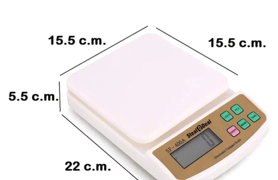Digital Kitchen Scale – 10kg Precision LCD Food Weighing Machine