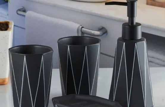 Ceramic Modern Bath Set of 4 - Image 2