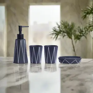 Ceramic Modern Bath Set of 4