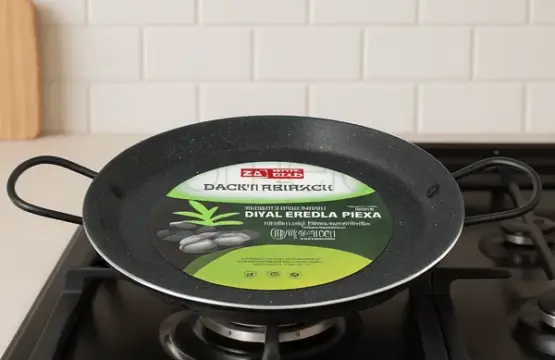 Non-Stick Stone-Effect Seafood Pan