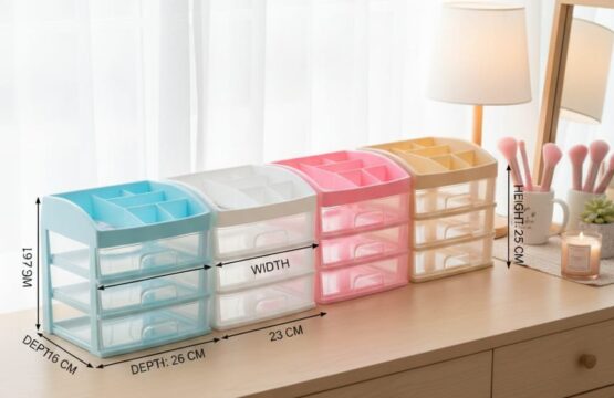 cosmetic organizer 3 layer - Image 5