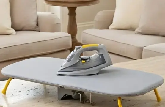 Folding Ironing Board Compact Portable Tabletop Ironing Stand