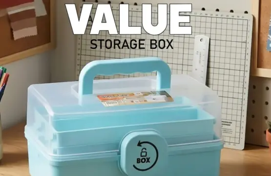 Multi-Purpose Value Storage Box - Stackable Organizer for Home & Office - Image 8
