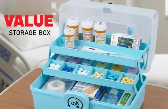 Multi-Purpose Value Storage Box - Stackable Organizer for Home & Office - Image 3