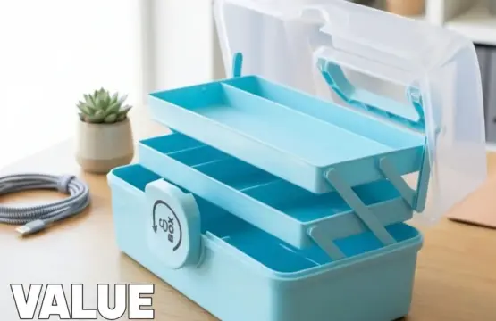 Multi-Purpose Value Storage Box - Stackable Organizer for Home & Office - Image 4