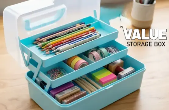 Multi-Purpose Value Storage Box - Stackable Organizer for Home & Office - Image 5