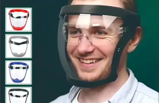 Bubble Face Shield Helmet Visor