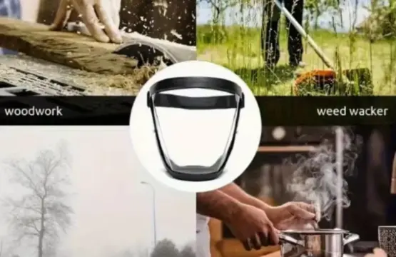 Bubble Face Shield Helmet Visor