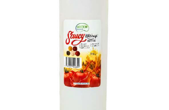 3 Nozzles Plastic Sauce Bottle - Image 2